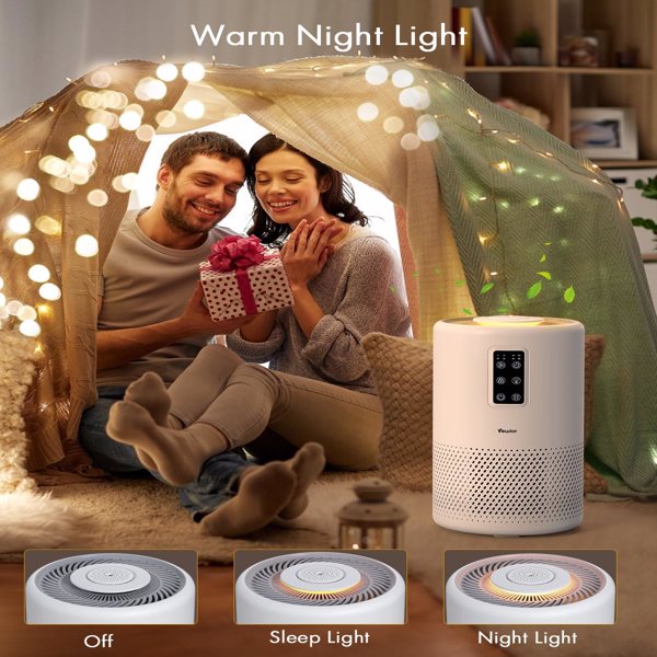 The Avaris Smart HEPA Air Purifier | 3-in-1 Filtration with Essential Oil Diffuser