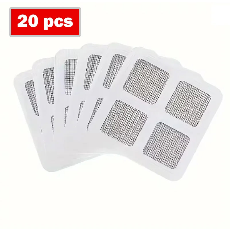 20-pieces Disposable Shower Drain Hair Catcher