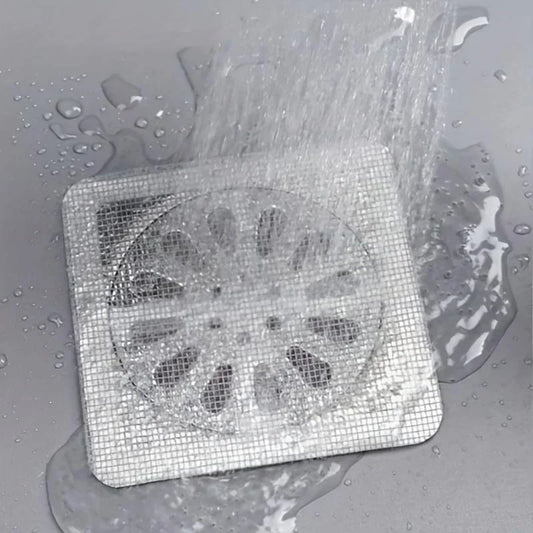 20-pieces Disposable Shower Drain Hair Catcher