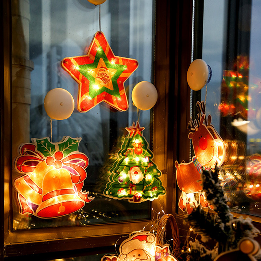 🎅🎄Christmas Window Hanging Lights🎅