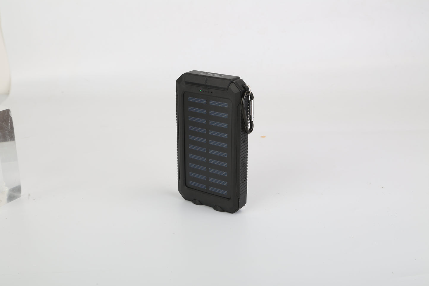 Premium 10000mAh Solar Power Bank – Waterproof, Dual Flashlight & Compass | Built for Outdoor Performance