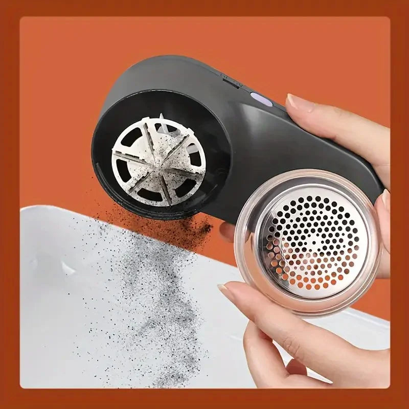 Portable Electric Lint Remover - Sweater Fabric Shaver with LED Display, USB Rechargeable,  Safe for Clothes, Bedding, , Carpets