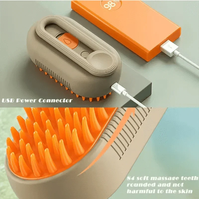 WhiskerGroom™ Electric Pet Grooming Tool
