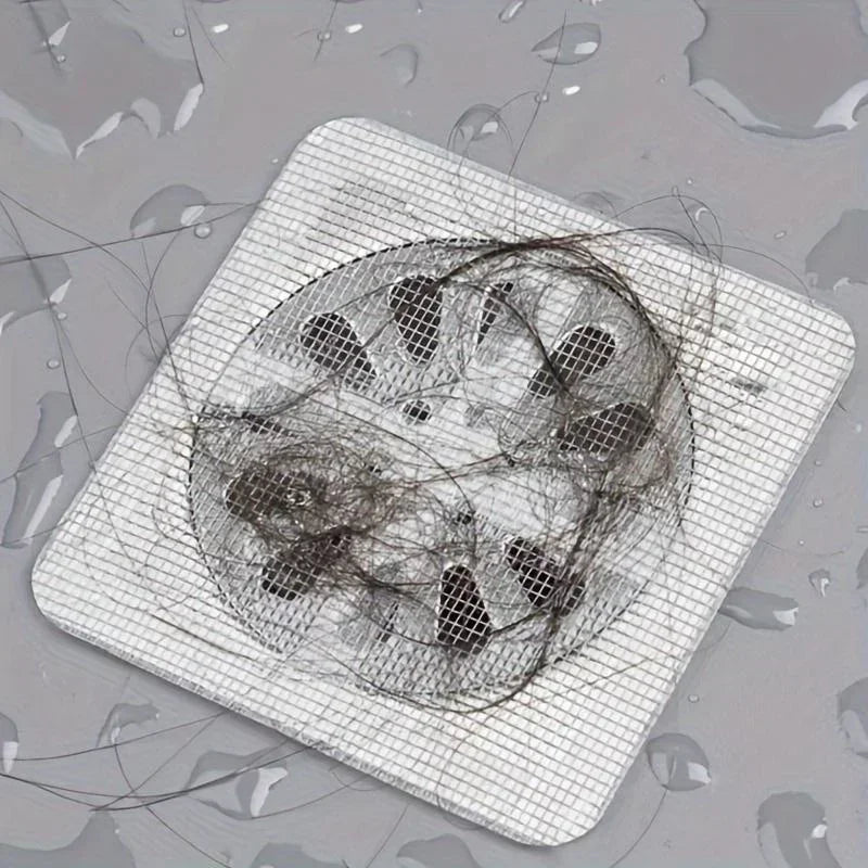 20-pieces Disposable Shower Drain Hair Catcher