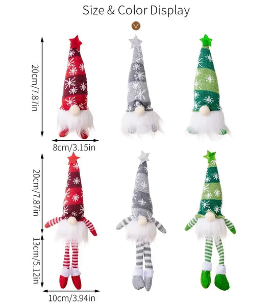 🎄 Christmas Faceless Doll Gnome Ornaments