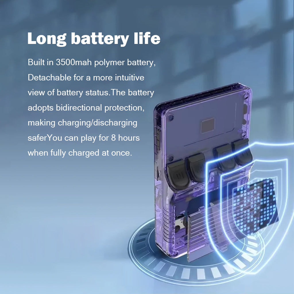 R36S Retro Handheld Game Console - Grey